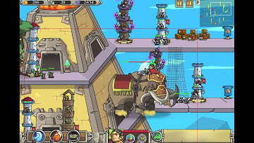 Giants and Dwarves TD - level 13 - perfect