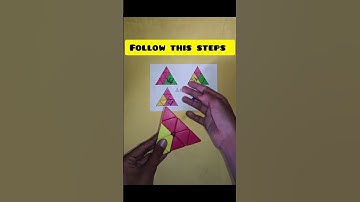 How to solve pramide Rubik cube in 2 times #shorts #trending #video