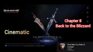 Devil May Cry : Peak of Combat - Cinematic Chapter 8_Back to the Blizzard (Walkthrough)