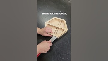 From router template to EDC tray