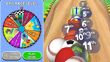 Going Balls Epic Race Level Gameplay Walkthrough Android ios