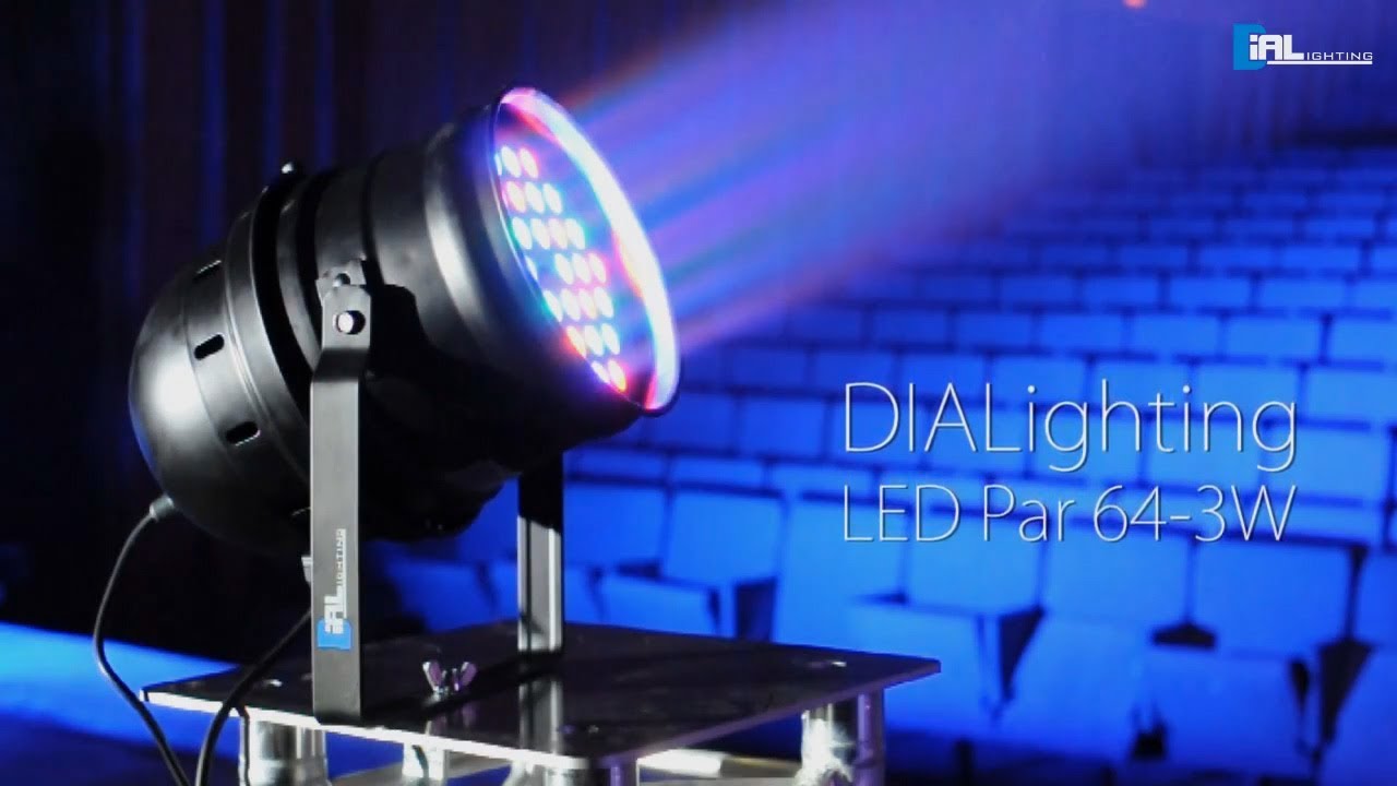 DIALighting «LED Par 64-3W»