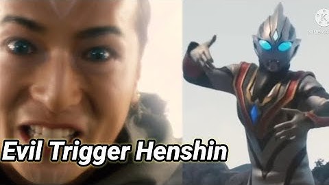Evil Trigger Transformation Henshin Scene in Ultraman Trigger Episode Z (reupload)
