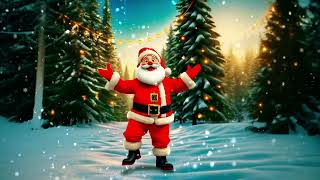 Santa Claus Christmas Dance To Jingle Bells Holiday Fun