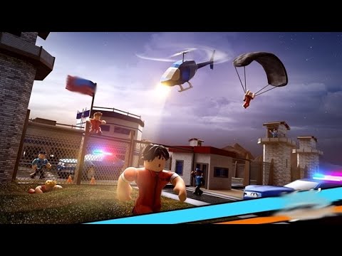 Playing Roblox jailbreak with my friend