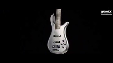 Warwick Custom Shop Masterbuilt - Streamer LX Satin BMW Silver