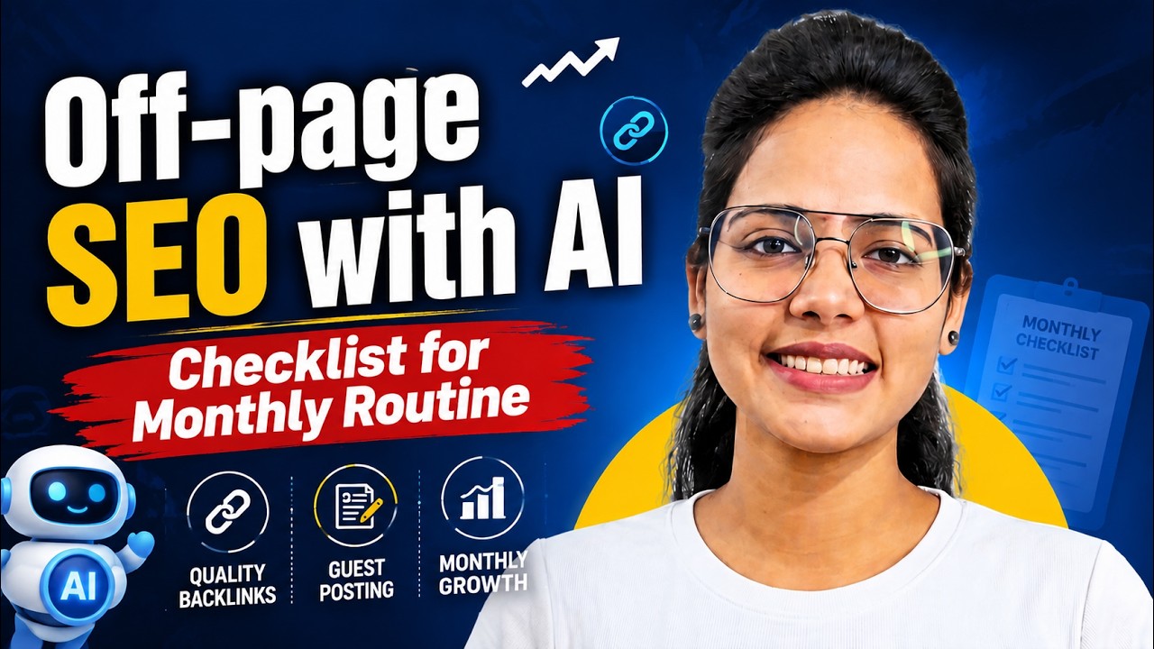 Off Page SEO with AI — Complete Tutorial 2026 | Step by Step Hindi