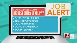 Job Alert: Entry level greatest pay by CBS 17 6 views 1 hour ago 1 minute, 16 seconds