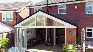Another amazing conservatory installation by Stafford UPVC Windows