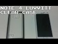 Note 4 Luvvitt Clearview Case