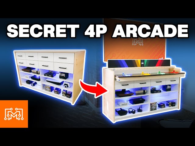 Secret 4 Player Arcade With Build