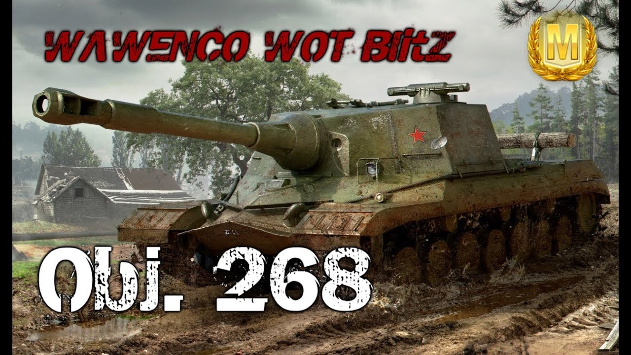 francaise pronounce Obj. 268 Mastery Feat ___3GOL1AS___ 5 kills 6026 damages WOT Blitz