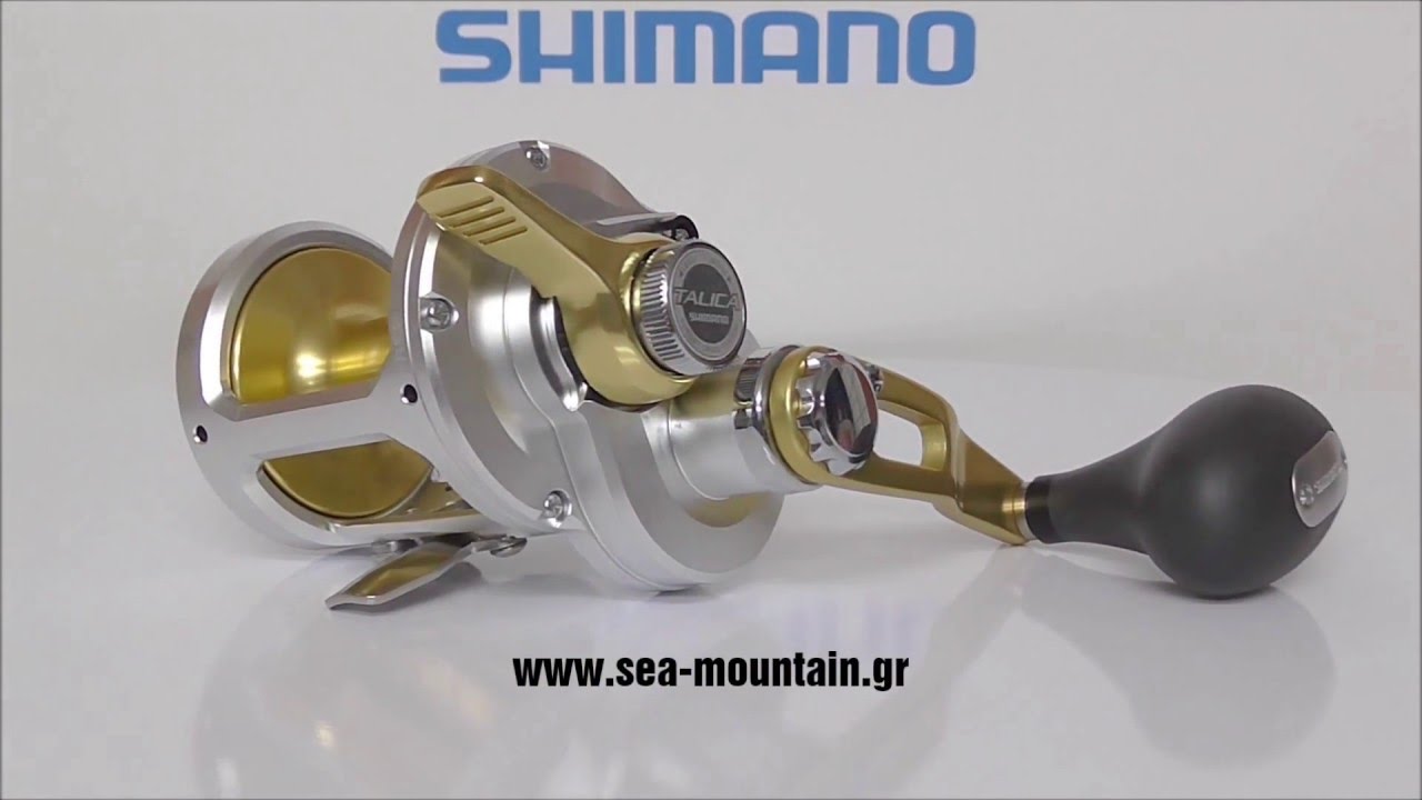 Shimano TAC10II Talica 2-Speed Lever Drag Reel