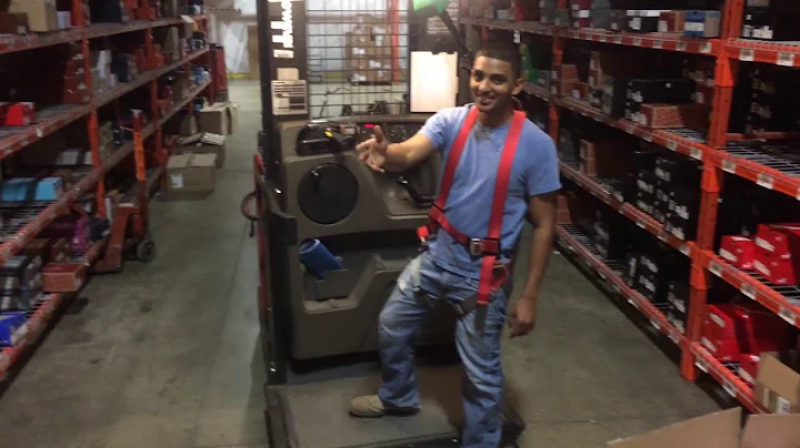 UN-OFFICIAL Forklift training video - Order Picker