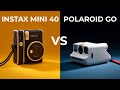 Polaroid Go VS Fujifilm Instax Mini 40: Instant Camera Comparison