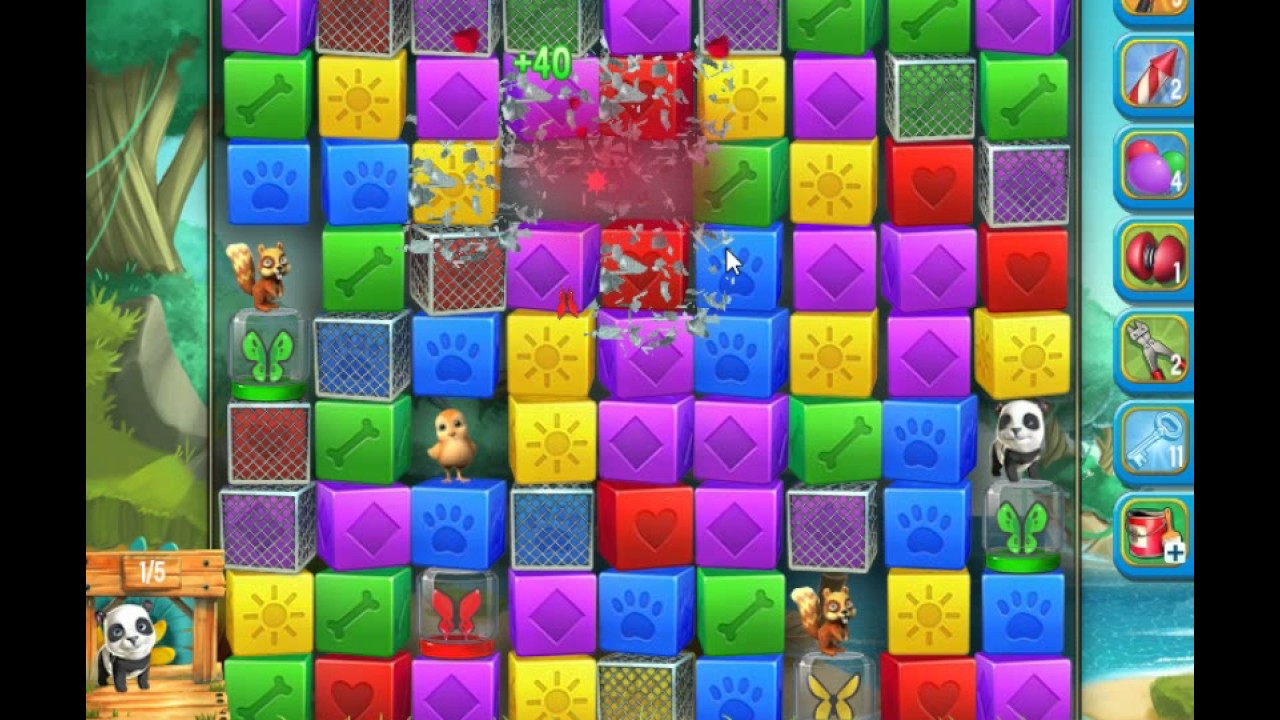 Pet Rescue Saga, Pet Island, 1st February 2017, level 4 😈 ►TOBIAS DEAMON◄