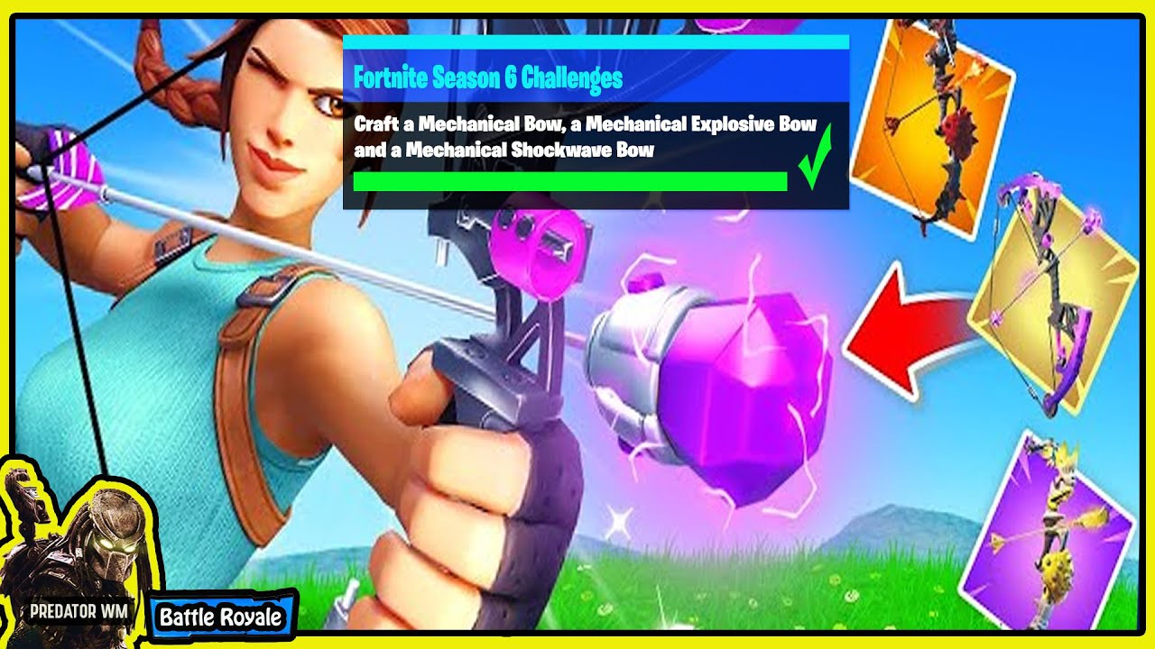 Craft a Mechanical Bow, a Mechanical Explosive Bow, and a Mechanical Shockwave Bow / Week 2 / Jules