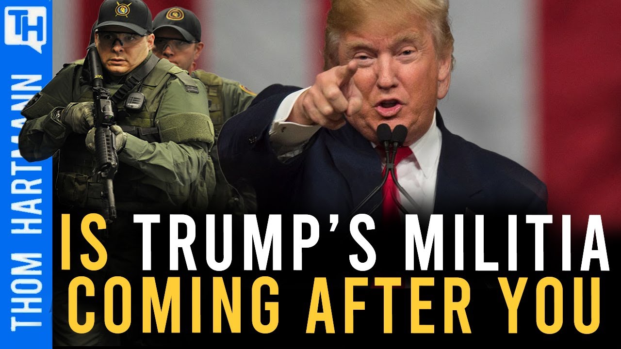 Trump’s Private Militia is Hunting His Political Opponents & You’re Next!