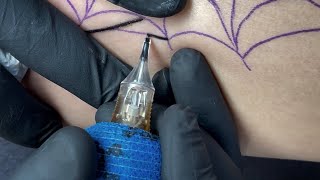 Satisfying lining Tattoo with 9RS | Real time