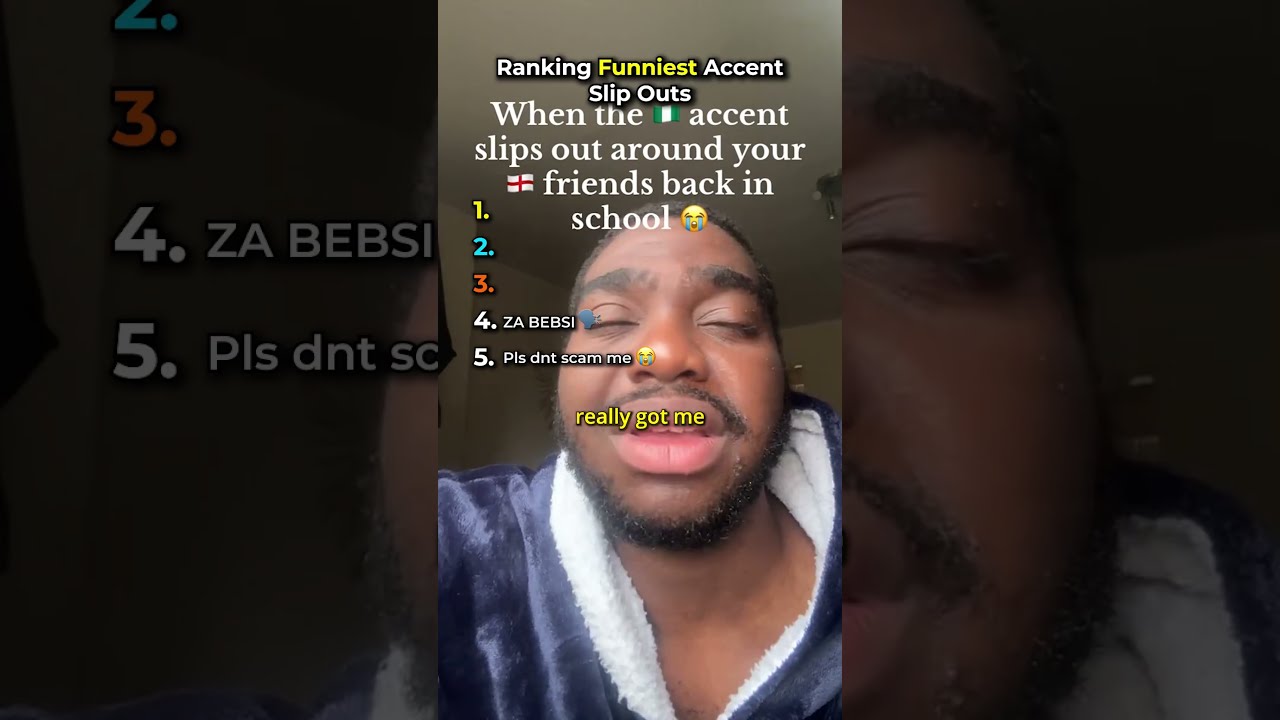 Ranking Funniest Accent Slip Outs 