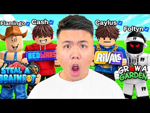 I Tested YOUTUBERS Favorite Roblox Games..