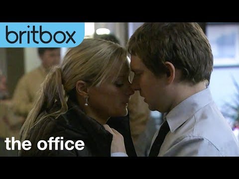 Tim And Dawn Finally Kiss | The Office