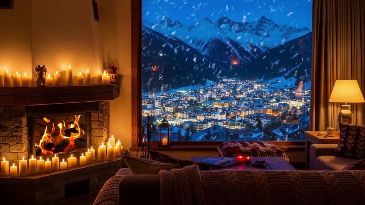 Cozy Winter Piano Reflections | Soft Keys for Deep Relaxation, Focus & Gentle Sleep