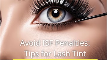 Avoid ISF Penalties: Tips for Lash Tint