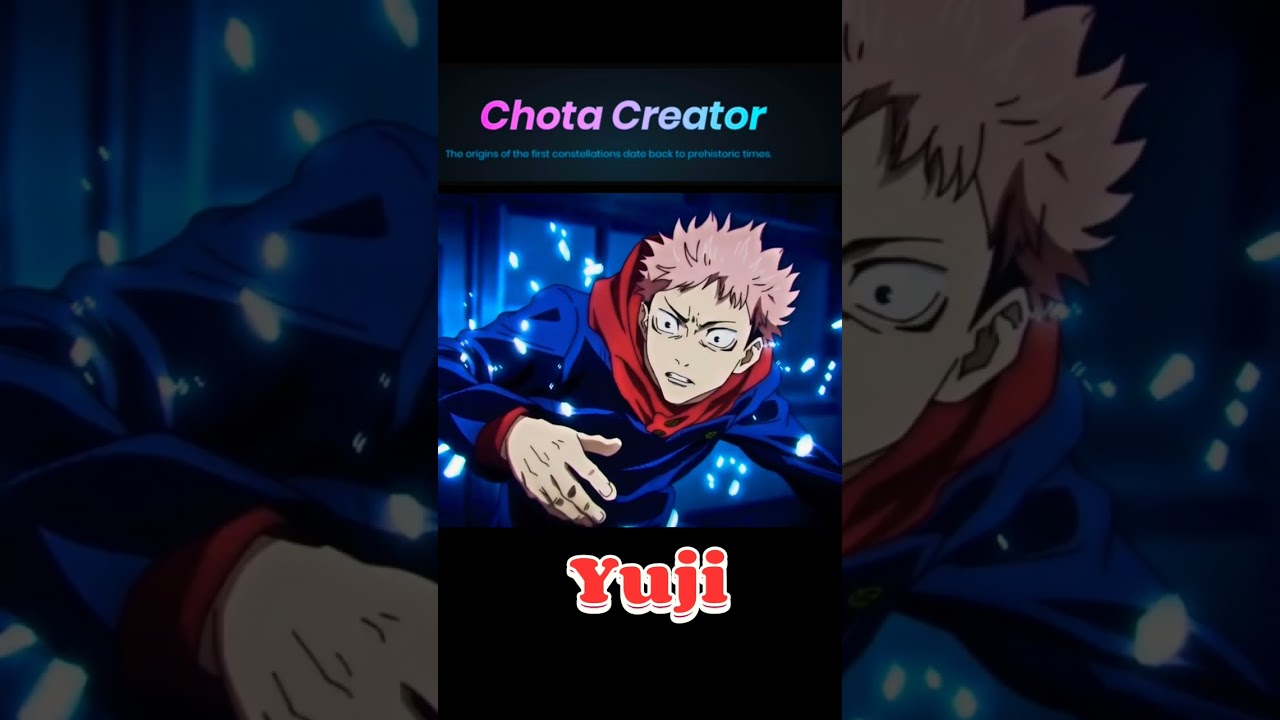 Yuji 🔥// #youtubeshorts #shorts #youtubeshorts #shortsfeed @chotacreatoryt