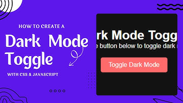 How to Create a Dark Mode Toggle with CSS & JavaScript