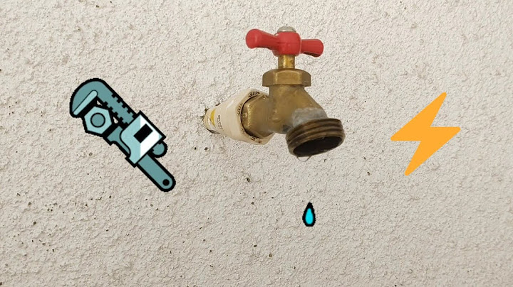 cómo reparar mi llave de agua