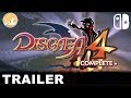 Disgaea 4 complete  opening nintendo switch