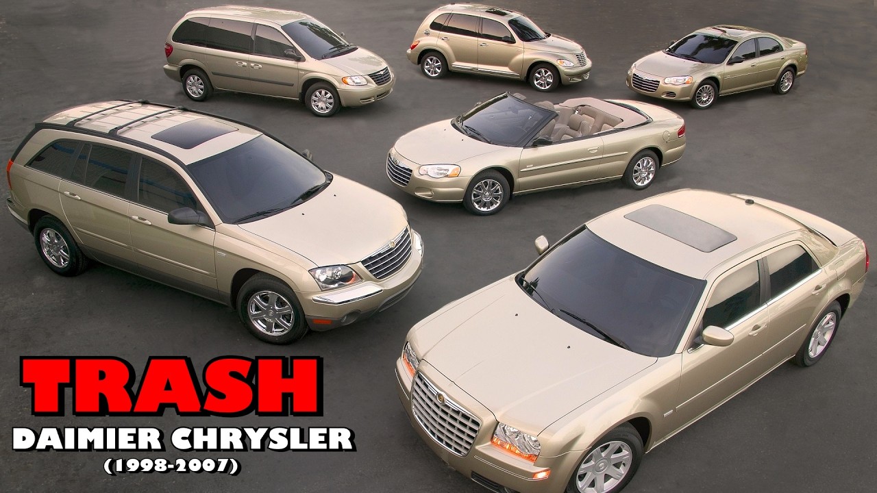 Автомобили, которые погубили DaimlerChrysler (1998–2007)