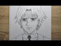طريقة رسم كرولو من انمي القناص رسم كرولو خطوة بخطوة 