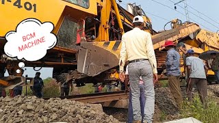 BCM MACHINE WORK #indianrailway #railway #viralvideo #