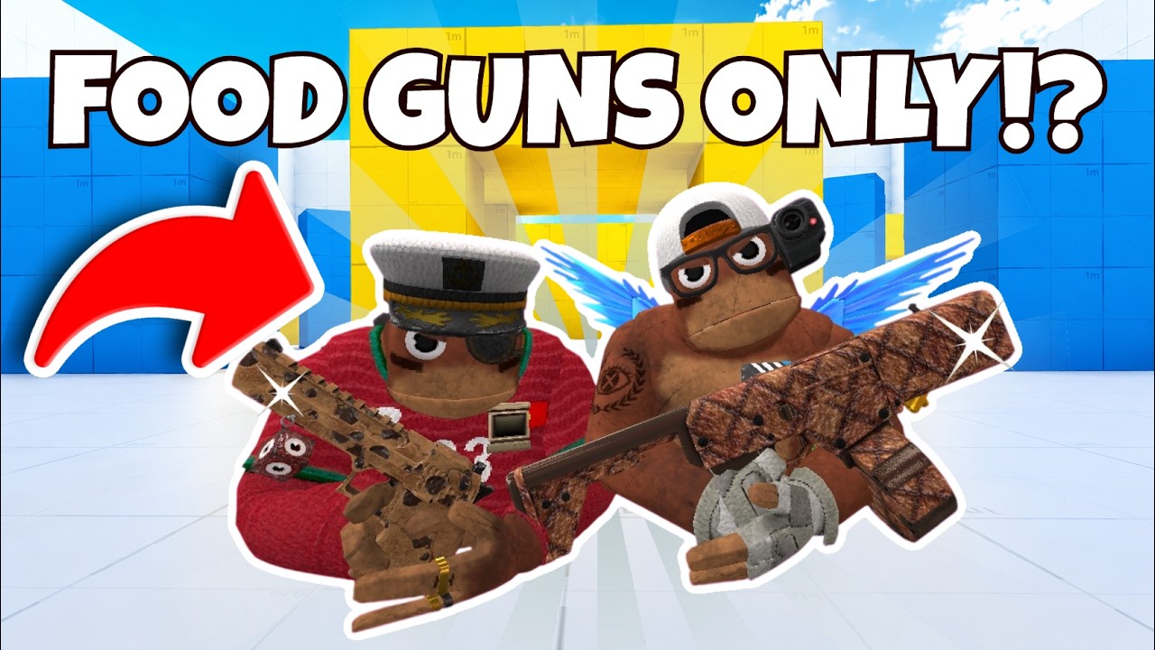 Animal Rivals But We Use FOOD Guns!?