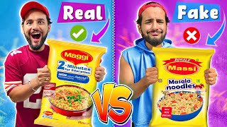 Real Vs Fake Brands FOOD challenge !! *Unbelievable*