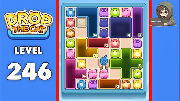 Drop The Cat level 246 solution 