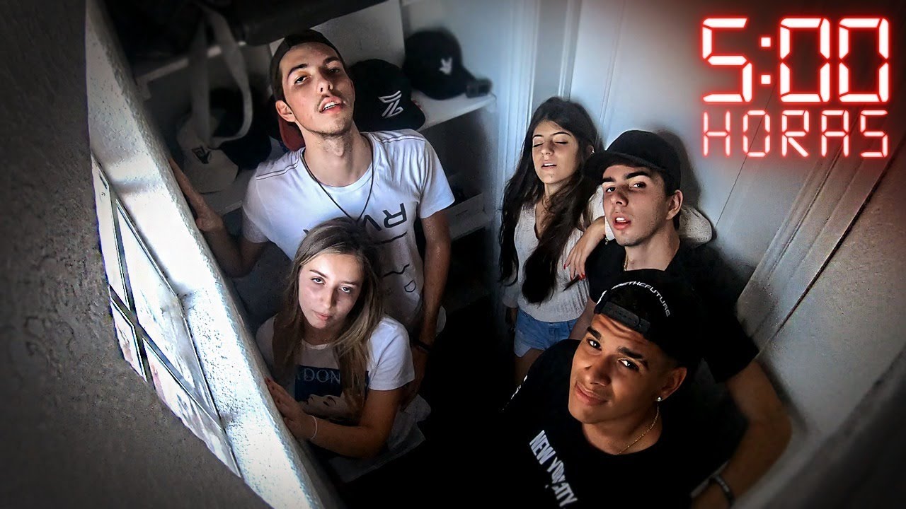 vlogs in spanish ULTIMO A SAIR DO ARMÁRIO GANHA $1000 DOLARES! ( claustrofóbico )