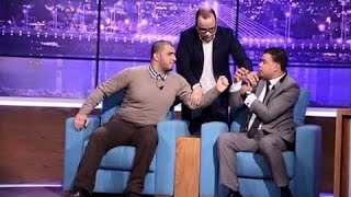 سب و شتم بين راشد الخياري و منذر قفراش منظم حملة رجع بن علي