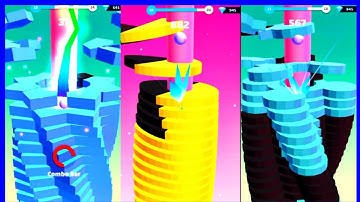 Most Satisfying Helix Stack Jump Android Game Live #trending #shorts