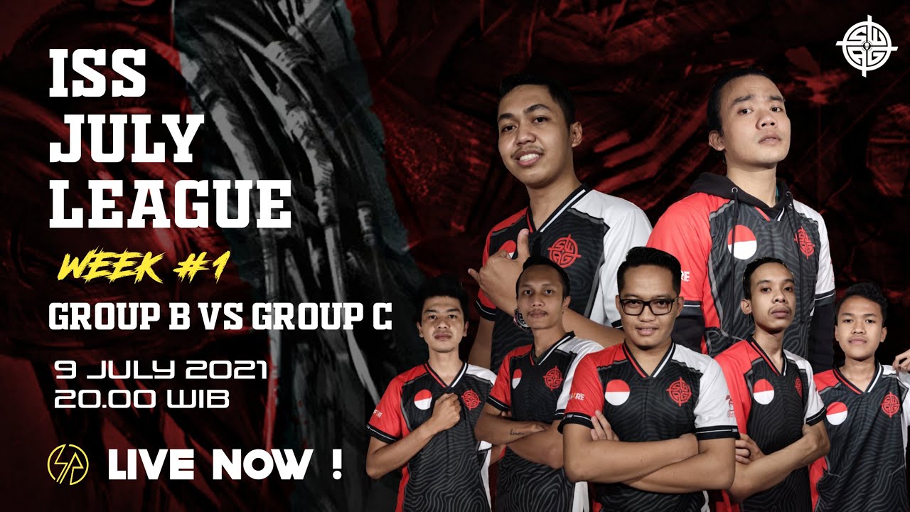 🔴 ISS JULY LEAGUE WEEK 2 GROUP B vs GROUP C. YouTube