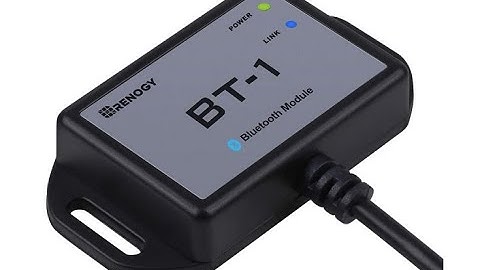 Renogy Bluetooth Module RJ12 Communication Port Compatible Rover/Wanderer - Overview