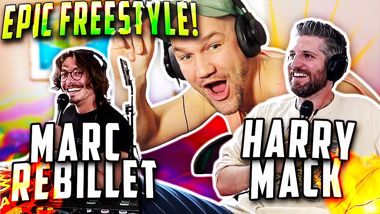 W COLLAB! Harry Mack x Marc Rebillet EPIC FREESTYLE REACTION!!! 😱