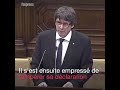 Le prsident catalan diffre la proclamation de lindpendance