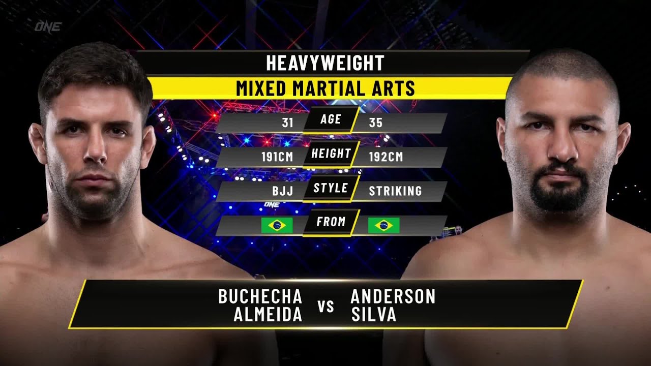 5 Reasons Why Anderson Silva Can Beat 'Buchecha' - ONE Championship – The  Home Of Martial Arts