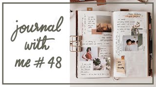 Journal With Me #48 in my Travelers Notebook