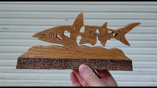 Shark Puzzle For Shark Week! Scroll Saw Project