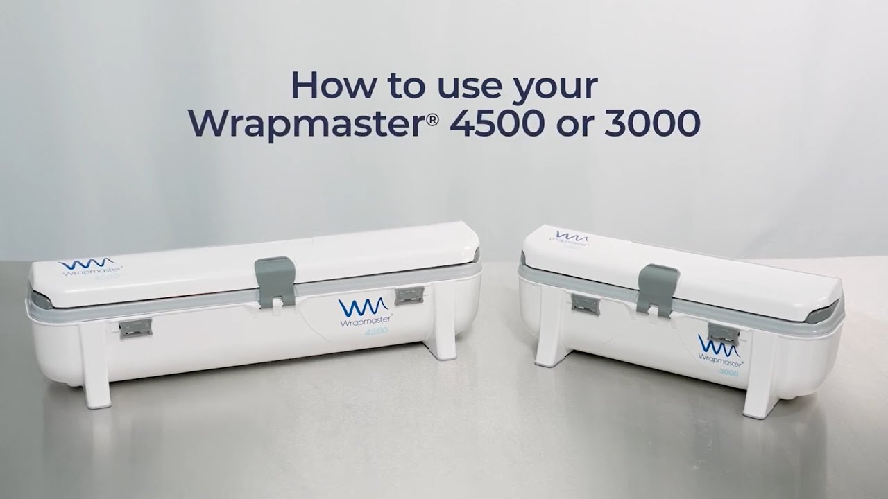 Plastic Wrap Dispenser - How to use a Wrapmaster