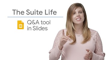Q&A tool in Slides